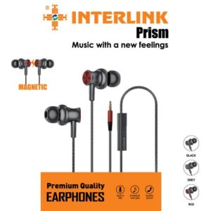 INTERLINK Prism Earphones: Clear Sound, Deep Bass Shop Now Pakdeals Offers