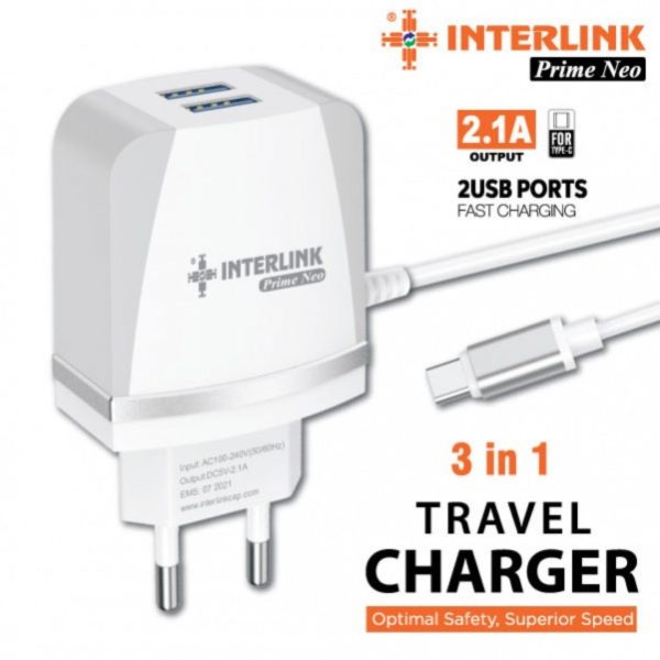 Interlink Prime Fast Dual USB Charger Pakdeals Offers