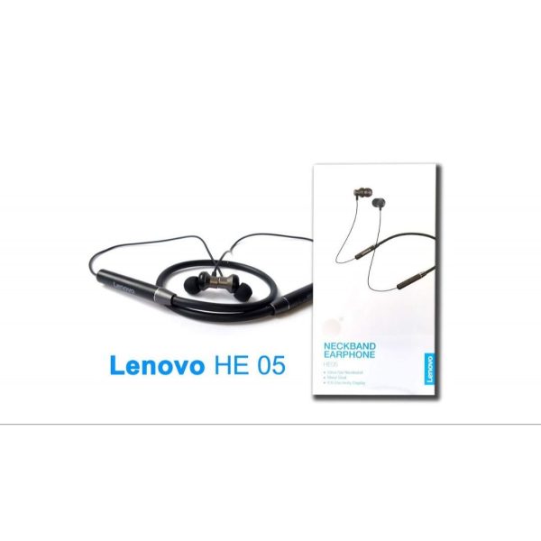 Lenovo NeckBand Earphone HE 05 Pakdeals Offers