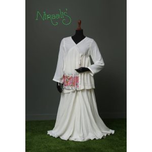 Niraalis Georgette Angrakha Pakdeals Offers