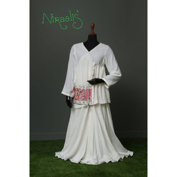 Niraalis Georgette Angrakha Pakdeals Offers