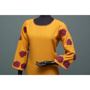 Niraalis Yellow Khaddar Shirt Pakdeals Offers