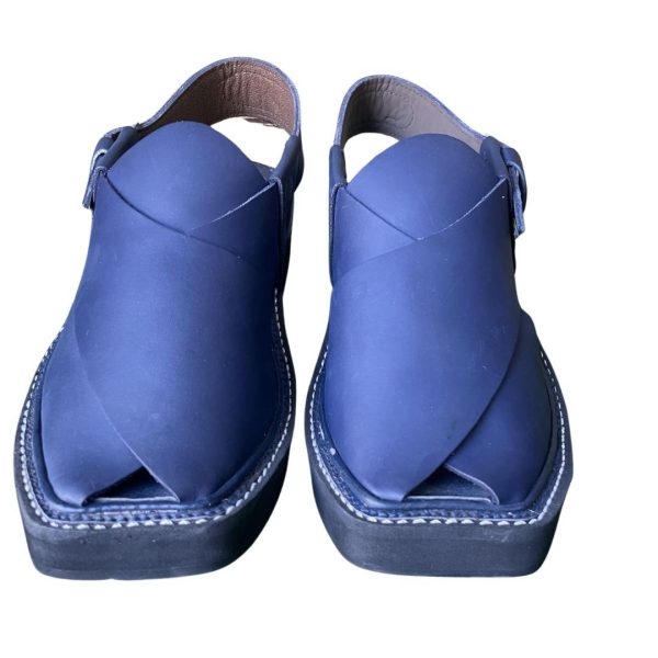 Kaptaan Chappal-Blue PakDealsOffers