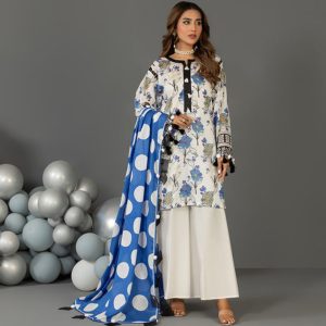 Cosmic Ladies 3 Piece Lawn Suit PakDeals Offers.