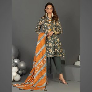 Fawn Ladies 3 Piece Lawn Suit PakDeals Offers.