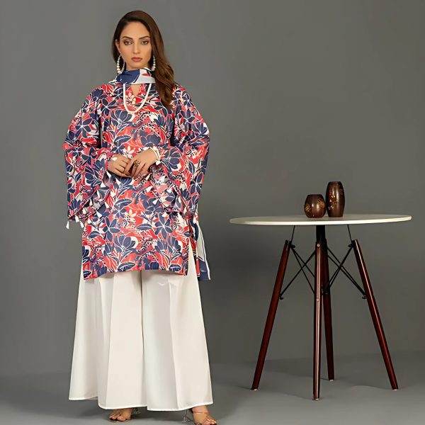 Pankh Ladies 3 Piece Lawn Suit PakDeals Offers.